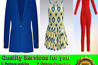 make professional sewing patterns and 3d making