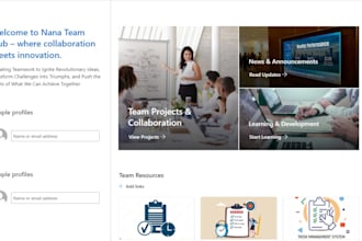 design sharepoint site customize intranet portal site suitdedash design