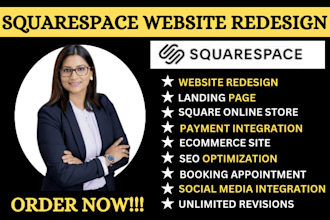 squarespace website design squarespace website redesign online store web design