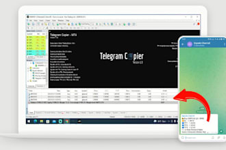 create telegram trade copier to mt4, mt5 or telegram copier signal to mt4, mt5