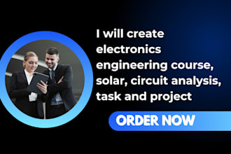 create electronics engineering course solar circuit analysis powerpoint design