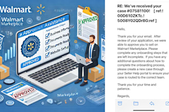 help you to get approved in walmart marketplace