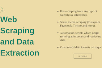web scrapping with script and selenium