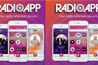 develop android radio station app with low price and high quality