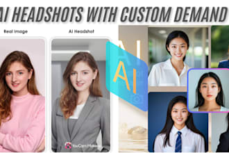 generate your ai headshot or image using your pic