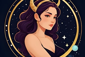 personalized unique astrology art for you