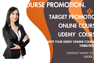do udemy course promotion, udemy course marketing, online course promotion