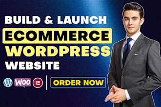 create wordpress ecommerce website