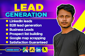do b2b lead generation, business leads, linkedin lead and email list building