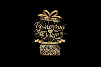 design shop sells custom gift boxes logo