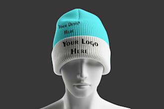 design your perfect 3d winter beanie hat warm and trendy