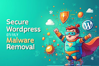 fix hacked wordpress site, remove malware, and strengthen website security