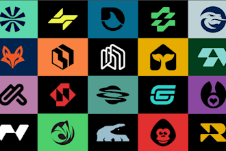 make creative blockchain, crypto, nft, and tech logo designs