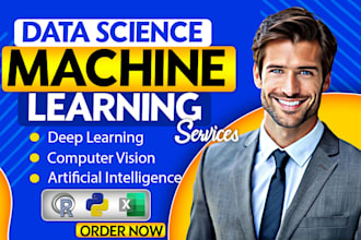 do machine learning, deep learning, computer vision projects in python