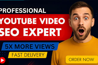 be your best youtube SEO expert or manager for top rankings