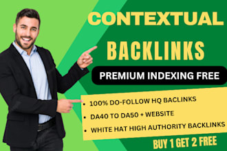 do SEO link building niche relevant contextual dofollow guest posts backlinks