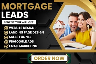generate mortage leads mortage brokers mortage website mortage landing page