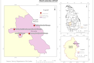 create professional gis maps using arcgis pro and qgis