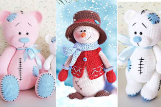do detailed amigurumi crochet pattern for etsy shop amigurumi crochet pattern