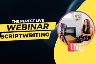 create a webinar script that captivates your audience and drives results