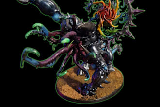 commission model painting for any tabletop game