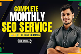 do monthly off page SEO package with high da backlinks in your niche