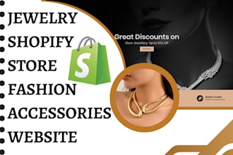 design jewelry website necklace earring wristwatch fashion accessories website