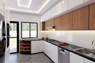 3d commercial kitchen design,exterior, interior home design,office,ue animation