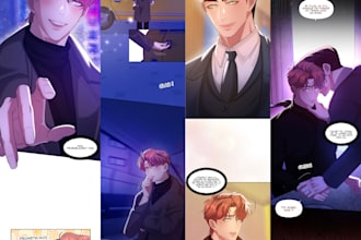 become your webtoon artist using korean manhwa art style
