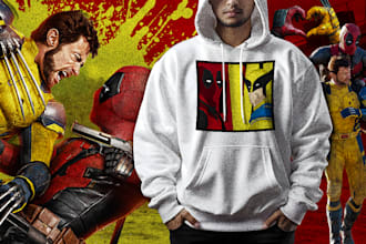 custom marvel superhero t shirt design