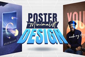 create a unique minimalist poster or artwork for you