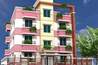 do house 3d view