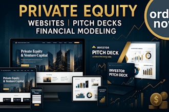 design private equity agent investor fund venture capital pitch deck website
