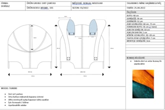 prepare your vectoral tech pack drawings