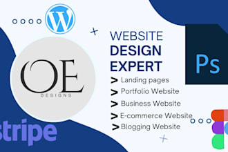 create a custom modern and mobile friendly website