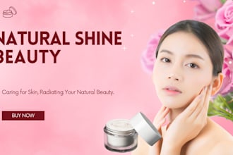 design beauty website skincare website shopify store