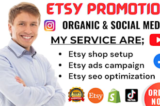 increase organic website traffic etsy shop etsy marketing ebay promotion