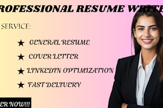 write you banking and lawyer resume, cover letter and linkedin optimization