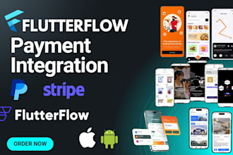 build flutterflow mobile app, custom payment api for fintech app flutterflow app