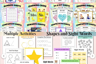 provide 9000 children printable pages see the description