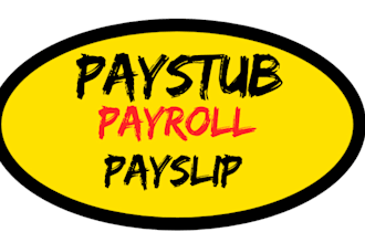 do paystub, payroll, check stub, pay slip, stub with w2, 1099