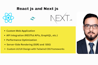 be your reactjs and nextjs developer