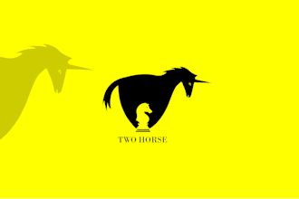 design minimalist and negative space logo for your business