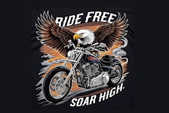 design high quality biker logo with express delivery