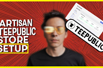 create apprentice or artisan teepublic accounts in 12 hours with designs