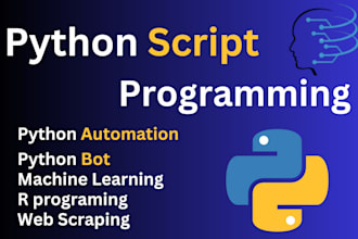 web scraping python programming r python script for automation data python bot