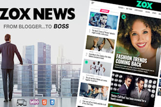 install zox news themes on wordpress