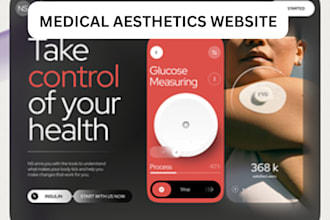 design attractive medical spa website medical aesthetics website med spa website