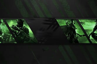 create a cartoon gaming gaming banner twitch banner anime pfp youtube cartoon