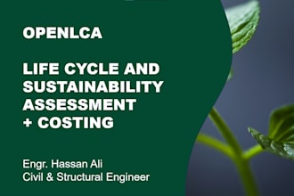 conduct life cycle assessment lca and costing using openlca